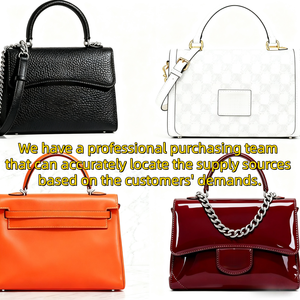 <b>Second</b> <b>Hand</b> Luxury High Quality Women Handbag Fashionable Leather Shoulder Bag Customized Logo Tote Bag - Product Image 3