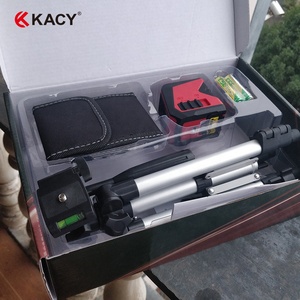 Nivel láser giratorio Línea cruzada Láser conmutable Autonivelante Línea vertical y horizontal Nivel láser rojo/verde - Product Image 2