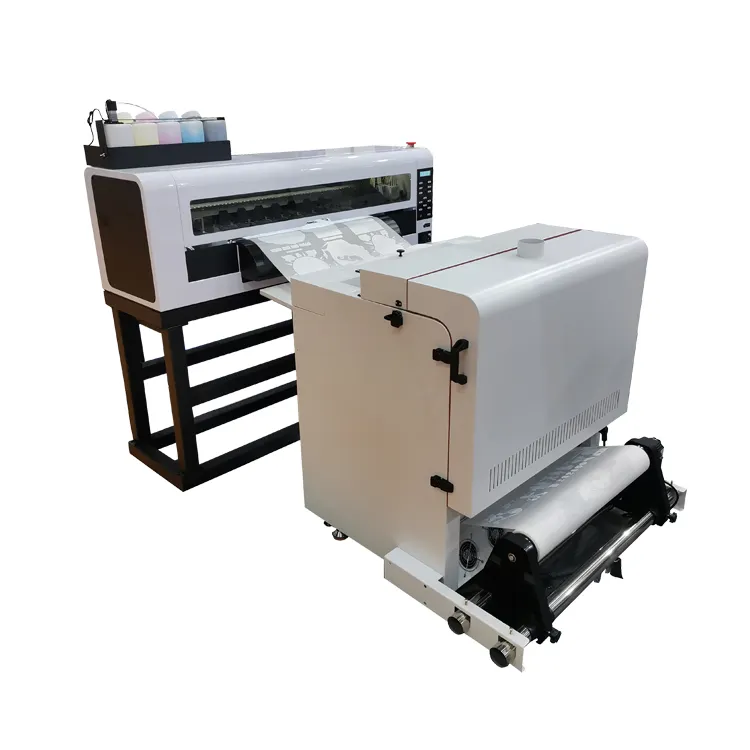 Impresora DTF de 60cm con cabezal de impresión i1600, producto nuevo de velocidad rápida y agitador de polvo
