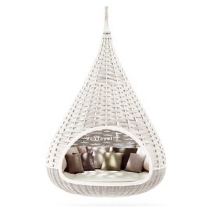 Salón colgante personalizado, cama de día, casa, tejido de ratán ancho, elementos Tropicana de lujo de gama alta, muebles de <span class=keywords><strong>hotel</strong></span> - Product Image 3