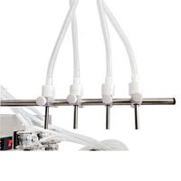 Remplisseuse de liquides micro-peristaltique de bureau 4 canaux 650 ml/min - Station de scellage peristaltique intelligente pour lignes de production PME, corps renforcé