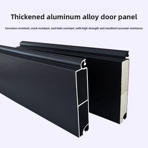 Volet roulant électrique en alliage d'aluminium épaissi, design moderne, antivol, insonorisant, résistant au vent, <span class=keywords><strong>automatique</strong></span> pour <span class=keywords><strong>garage</strong></span> extérieur - Product Image 4