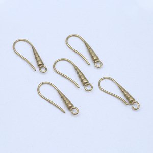 Ganchos de cobre para pendientes con forma de gota para la fabricación de aretes, origen Yiwu 81 - Product Image 4