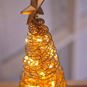 Luci Natalizie Moderne e Minimaliste, Decorazioni Festive a Forma <span class=keywords><strong>di</strong></span> <span class=keywords><strong>Stella</strong></span>, Illuminazione Notturna in Ferro Battuto <span class=keywords><strong>per</strong></span> Interni - Product Image 4