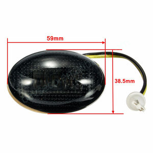 HST-20157 Heavy Duty xe tải <span class=keywords><strong>dually</strong></span> giường Fender bật chỉ số tín hiệu hun khói len đèn cảnh báo phù hợp cho Ford F250 350 450 550 - Product Image 2