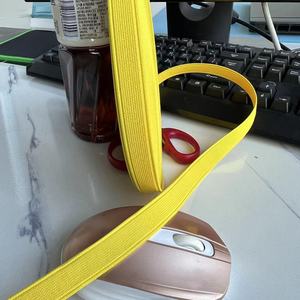 Vente en gros 1.5cm 2cm <span class=keywords><strong>2</strong></span>.5cm Sangles élastiques tissées Polyester Sangle Sous-vêtements Associes Ceinture Bande élastique - Product Image 5