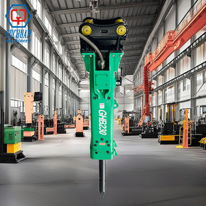 Guchuan Volledig Hydraulisch Systeem Breekhamer Hydraulische Steenhamer Hydraulische Jackhammer GHB230 voor 25-35 Ton Graafmachines OEM - Product Image 1