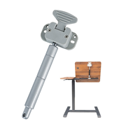 Vérin à gaz réglable et verrouillable pour bureau, support télescopique hydraulique personnalisé à commande d'angle pour mobilier