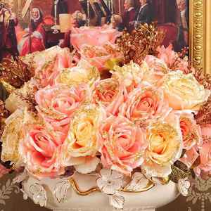 แจกันขายดี
แจกันงานฝีมือจีนสุดสร้างสรรค์สไตล์ยุโรป
แจกันเซรามิกทองเหลืองขนาดใหญ่สำหรับตกแต่งบ้านสำนักงานโรงแรม - Product Image 6