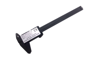 Calibrador digital de plástico ABS, regla de 0-150 mm/6 pulgadas, calibrador electrónico DC01, regla electrónica. - Product Image 3
