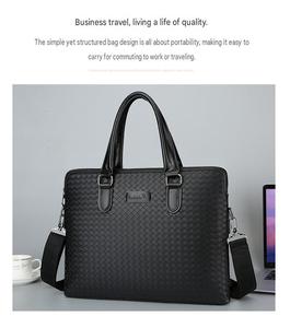 Bolso de Mano Cruzado Vintage para Negocios, Maletín con Cierre para Verano, Bolso de Hombro de Cuero Vacuno para Hombre Bolsa para portátil. - Product Image 2
