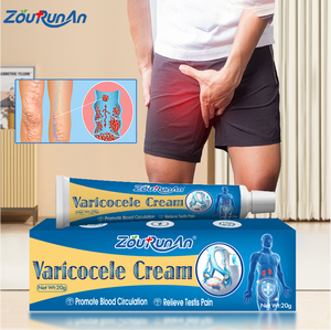ครีมบรรเทาอาการเส้นเลือดขอด ZouRunAn 20 กรัม ครีมสมุนไพรเพื่อสุขภาพผู้ชาย ช่วยกระตุ้นการไหลเวียนโลหิตบริเวณถุงอัณฑะ บรรเทาอาการปวดอัณฑะ รับผลิตแบบ OEM - Product Image 2