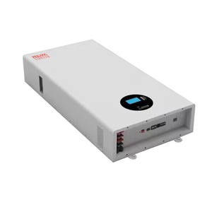 Système d'énergie solaire mural 51,2 V 100 Ah 5 kWh, batterie lithium-ion hybride connectée au réseau, communication CAN, écran LCD FL-MS51200A21 - Product Image 3