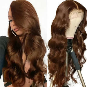 Perruques pour femmes à la mode, <span class=keywords><strong>cheveux</strong></span> longs bouclés effet vague d'eau, dentelle HD, styles brésiliens et vietnamiens pour femmes noires, vente en gros d'usine - Product Image 5