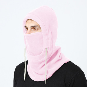 Vente en gros de bonnets d'hiver personnalisés, couvre-têtes pour le cyclisme en plein air, cache-cou, masque de ski, balaclava en polaire pour hommes et femmes - Product Image 6