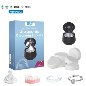 <span class=keywords><strong>Limpiador</strong></span> de retención ultrasónico que combina con caja ultrasónica para protector bucal <span class=keywords><strong>Invisalign</strong></span>, tipo tableta, <span class=keywords><strong>limpiador</strong></span> al por mayor - Product Image 1
