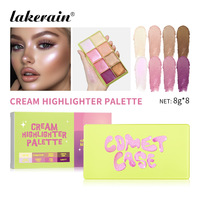 Palette de Maquillage Visage en Gros : Illuminateur, Fard à Joues en Poudre, Crème Blush, Illuminateur Waterproof, Fard à Sourcils et Palette de Contour