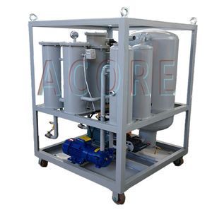 Macchina filtrante olio sottovuoto rifiuti olio lubrificante industriale attrezzature per il riciclaggio - Product Image 3