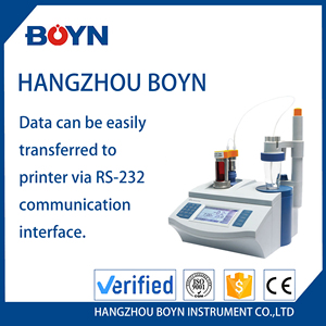 BN-Ti-40 Phòng Thí Nghiệm Kỹ Thuật Số Tự Động Tiềm Năng <span class=keywords><strong>Titrator</strong></span> Karl Fischer <span class=keywords><strong>Titrator</strong></span> Dầu Độ Ẩm Nước Nội Dung Meter - Product Image 3