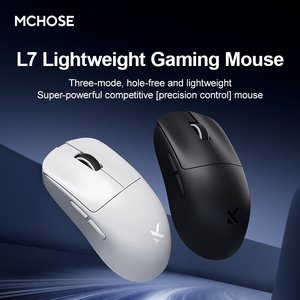 MCHOSE L7 High-end Lightweight <b>Wireless</b> <b>Mouse</b> Gaming Esports Office Three-mode Connection 3395 Gaming <b>Mouse</b> Lightweight <b>Mouse</b> Hi - Product Image 3