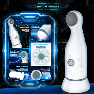 Copa masturbadora masculina automática <span class=keywords><strong>2</strong></span> en 1 con 4 succión 6 máquina de masturbación vibratoria juguetes sexuales para hombres - Product Image 3