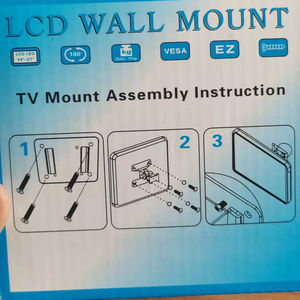 VESA — <span class=keywords><strong>support</strong></span> <span class=keywords><strong>mural</strong></span> pour TV LCD 100x100mm, cinéma à mouvement complet, facile à inclinaison, <span class=keywords><strong>pivotant</strong></span>, panneau <span class=keywords><strong>plat</strong></span>, écran d'angle de la télévision, nouveau - Product Image 5