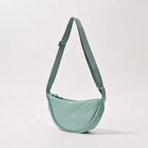 Sac à main en nylon de haute qualité en forme de croissant, petit sac quotidien pour femmes et hommes, sac bandoulière, sac bandoulière - Product Image 4