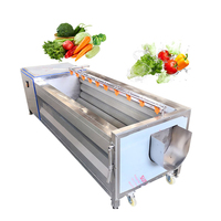 Industriële borstelrolschiller & -wasser voor wortelgewassen zoals aardappel, gember, lotuswortel, papaya en zoete aardappel
