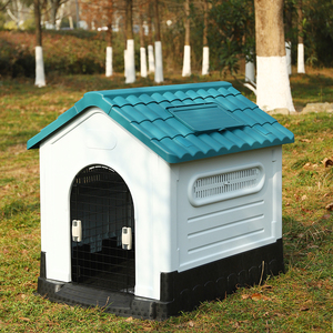 Premium Hoopet Outside Extra Large Pet Dog Plastic Crate Cage House Furniture