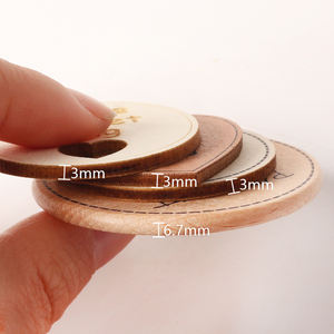 Jetons de poche en bois, souvenirs de poche en bois, rappel de poche pour la famille, les amis, les collègues, les célébrations, les cadeaux d'amour - Product Image 3