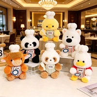 Boneka Beruang Kecil Mainan Hewan Hadiah Ulang Tahun Dekorasi Hotel Ornamen Grosir Poliester Kapas PP