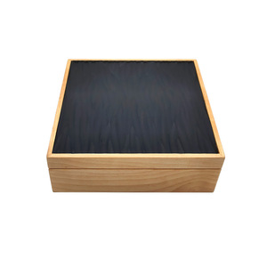 Wholesale solid wood storage <b>boxes</b>, lidded wooden <b>boxes</b>, square desktop jewelry and gift <b>empty</b> <b>boxes</b>, wooden packaging <b>boxes</b> - Product Image 2
