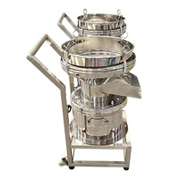 Filtre vibrant mobile en acier inoxydable 304 pour jus de légumes avec moteur vibrant vertical pour la transformation alimentaire