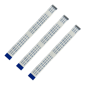 كابل مسطح مرن عالي الجودة AWM 20624 80c 60v VW-1 بخطوة 0.5 مم و<span class=keywords><strong>28</strong></span> سنًا وطول 150 مم مع موصل نحاسي مطلي بالقصدير - Product Image 2