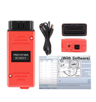 Escáner OBD2 USB VNCI 6154A con Software V23.0, Compatible con CAN FD DOIP para Herramienta de Diagnóstico VAG