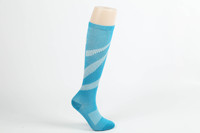 Nouvelles chaussettes de compression pour le cyclisme, la course à pied et les activités de plein air, chaussettes de compression longues pour hommes et femmes, chaussettes de sport en gros
