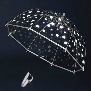 Paraguas de burbujas transparente para niños con dosel de cúpula Paraguas ligero de protección contra <span class=keywords><strong>el</strong></span> <span class=keywords><strong>viento</strong></span> y la lluvia Parapluie pour Enfants - Product Image 6