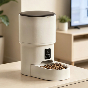 Private Label Pet <b>Feeder</b> Comedero Automático Pet Food Dispenser Smart Pet <b>Feeder</b> - Product Image 1