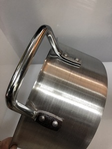 Fabrieksvoorraad Thuisgebruik Enorm <span class=keywords><strong>5</strong></span> Stuks Set 34 + 38 + 40 + 43 + 45Cm Kookpot Aluminiumlegering Kookgerei-Set Braadpan - Product Image 5