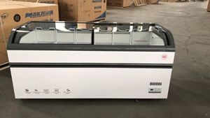 Réfrigérateur de supermarché de congélateur d'île de coffre profond de porte en verre commerciale pour montrer la crème glacée dans l'application de cuisine - Product Image 6