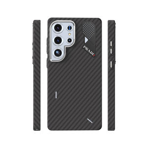 Funda Magnética Ultrafina Estilo Fibra de Carbono N52 para Samsung S25 Ultra, Ligera con Refrigeración de Aluminio y Protección de Cámara - Product Image 1