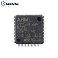 Microcontrolador ARM Cortex-M4 de 32 bits, 72MHz, 64KB de memoria Flash, LQFP-64 con FPU, DSP, HRTIM, 217ps, 5Msps, ADC, STM32F334R8T6
