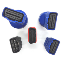 Convertidor OBD2 a OBD1 de 17 Pines con Contactos Macho/Hembra de Cobre y Carcasa de Nailon para Herramienta de Diagnóstico BENZ FORD GM PSA