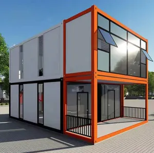 ซัพพลายเออร์ที่กำหนดเองหรูหราภาชนะบ้านสำเร็จรูป Modular Prefab บ้านสำหรับฟลอริด้านิวเจอร์ซีย์สหรัฐอเมริกาและญี่ปุ่น