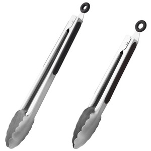Ensemble <span class=keywords><strong>de</strong></span> pinces <span class=keywords><strong>de</strong></span> <span class=keywords><strong>cuisine</strong></span> en acier inoxydable avec verrouillage, accessoires pour barbecue et grillades, outils métalliques pour barbecue et grill - Product Image 2