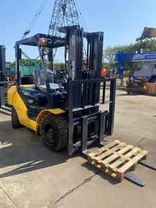 <b>Used</b> Japan for FD30 3 Ton Diesel Engine Forklift with 1220mm Fork Length 6 Months Warranty Heavy Duty Three Stage Side Shift - Product Image 5