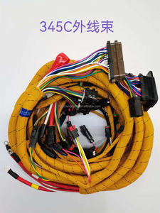 275-6732 259-5068 <b>External</b> Wiring Harness for CAT 345C 345D Excavator C13 Engine Chassis Wire <b>Cable</b> - Product Image 1