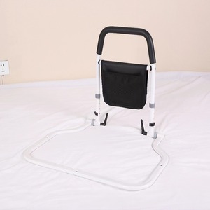 Barre de maintien de lit Jiang Hao, hauteur réglable 49-56,5 cm, avec sac de rangement pour une aide sécurisée au réveil - Product Image 3