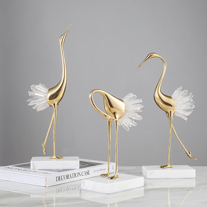 <span class=keywords><strong>Decoración</strong></span> de Interiores para el Hogar, <span class=keywords><strong>Estilo</strong></span> <span class=keywords><strong>Nórdico</strong></span> de Lujo, Artesanía de Metal y Latón, Decoraciones Creativas para Sala de Estar y Vinoteca - Product Image 2