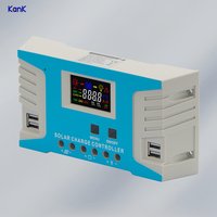 Contrôleur de charge solaire 30A, contrôleur solaire 12V 24V avec fonction de protection de la batterie